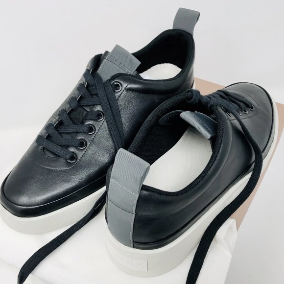 VIA SPIGA V-Mae Platform Women's Leather Sneaker - Picture 1 of 5